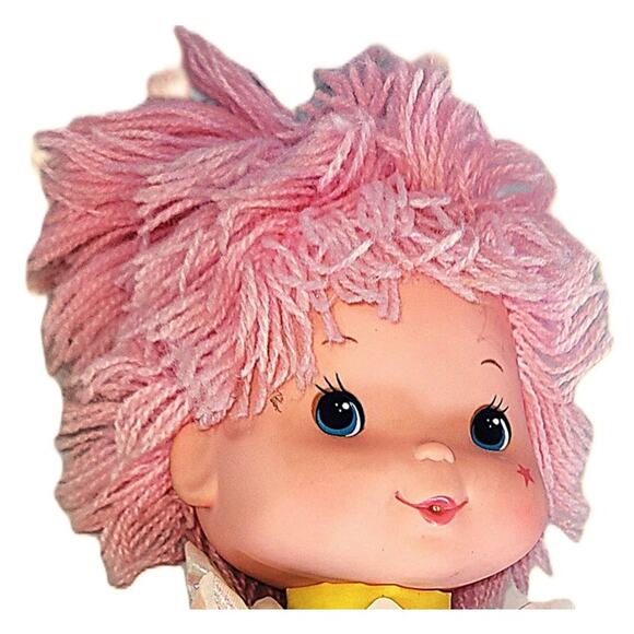 14" Vintage 1983 Rainbow Bright "Tickled Pink" Baby Doll Stuffy Hallmark #4 - Picture 4 of 10